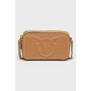 Geanta crossbody de piele cu cusaturi contrastante Carrie imagine