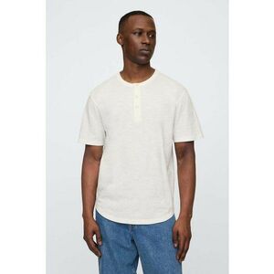 Tricou regular fit cu decolteu la baza gatului imagine