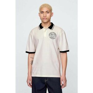 Tricou polo lejer cu detalii contrastante imagine