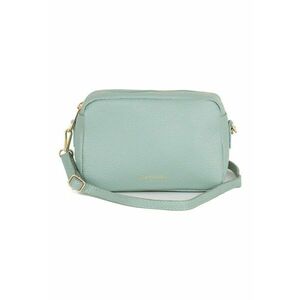 Geanta crossbody de piele cu 2 compartimente imagine