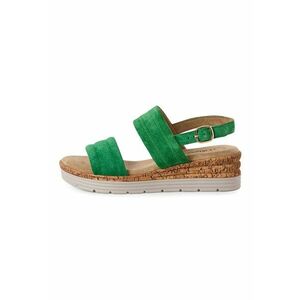 Sandale wedge cu catarama imagine