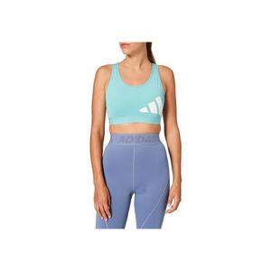 Bustiera sport 3Bra Logo - albastru - respirabil - din poliester reciclat - pentru femei - set de antrenament imagine