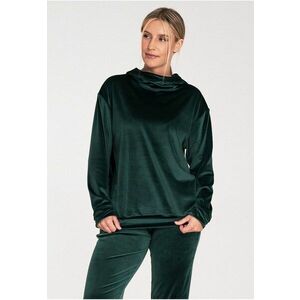 Hanorac dama verde catifea imagine
