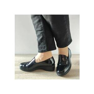 Pantofi Casual Dama 40005B 01-L Negri Lac - Negru - imagine