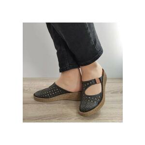 Saboti Casual Dama 6410-1 Negri - Negru - imagine