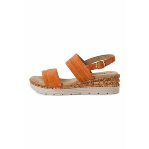 Sandale wedge cu catarama imagine