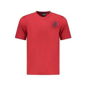 Tricou barbati simplu din bumbac cu logo imagine