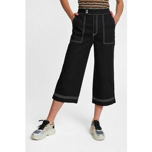 Pantaloni kick flared cu talie inalta imagine