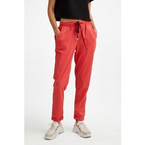 Pantaloni din amestec de lyocell cu snur imagine