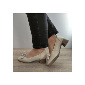 Pantofi Eleganti Dama 21125 Crem - Crem - imagine