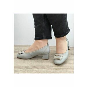 Pantofi Eleganti Dama 440011E 14-N Gri - Gri - imagine