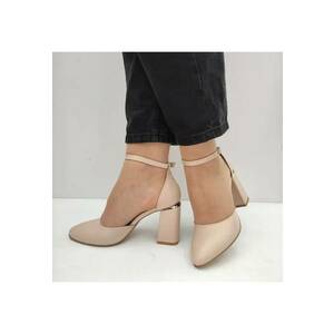Pantofi Decupati Dama 1848-6 Roz Nude - Roz imagine