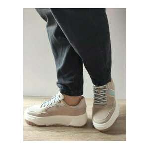 Pantofi Casual Dama 250536-8 Bej - Bej - imagine