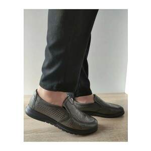 Pantofi Casual Perforati Barbati 808-L8225 Grey - Gri - imagine