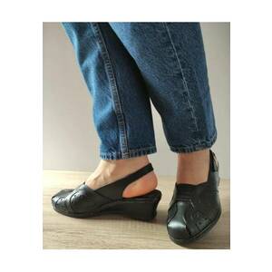 Sandale Casual Dama 0019Pt Roma 01-N Negre - Negru - imagine