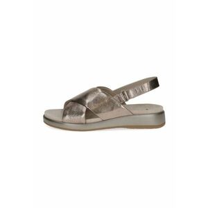 Sandale wedge de piele imagine
