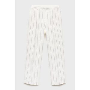 Pantaloni relaxed fit cu dungi imagine