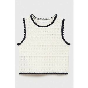 Tricou tricotat cu decolteu la baza gatului imagine