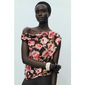Bluza cu imprimeu floral imagine