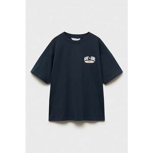 Tricou cu imprimeu si maneci cazute imagine