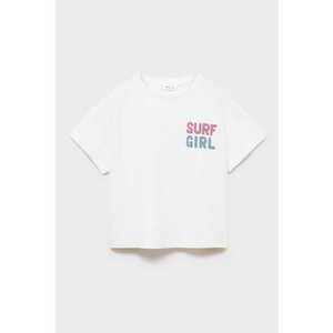 Tricou din bumbac cu imprimeu grafic pe partea din spate imagine