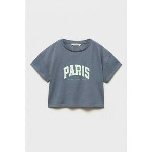 Tricou crop din bumbac imagine
