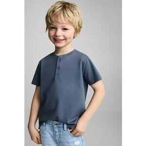 Tricou din bumbac cu nasturi imagine