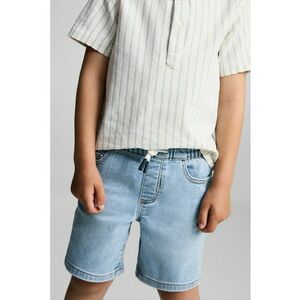 Bermude din denim cu snur de ajustare imagine
