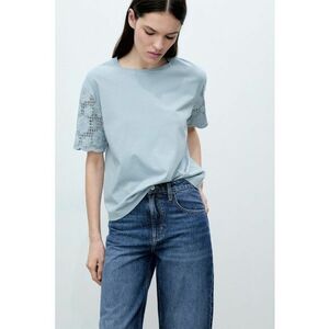 Tricou cu decolteu rotund imagine