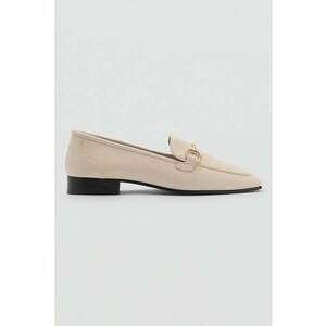 Pantofi loafer din piele cu detalii metalice imagine