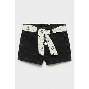Pantaloni scurti din denim cu cordon imagine
