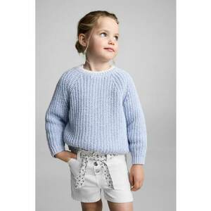 Pantaloni scurti din denim cu cordon imagine