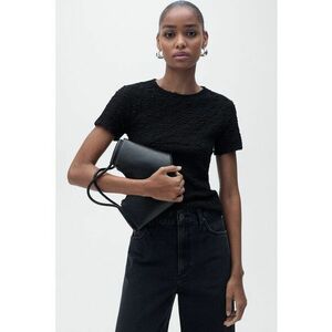 Tricou slim fit texturat imagine