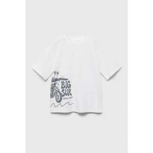 Tricou lejer cu model grafic imagine
