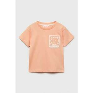 Tricou cu imprimeu grafic si text imagine
