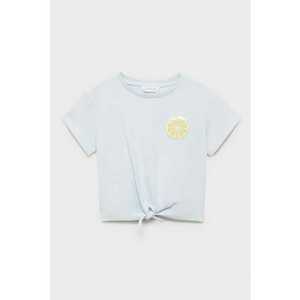 Tricou de bumbac cu paiete imagine