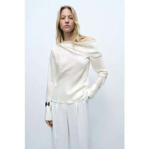 Bluza cu decolteu asimetric imagine