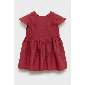 Rochie din bumbac cu detalii crosetate imagine