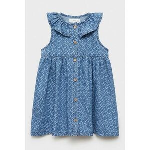 Rochie din denim cu imprimeu floral imagine