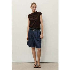 Bermude chino din denim imagine