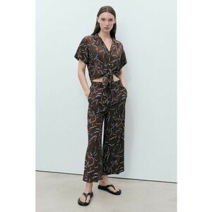 Pantaloni palazzo cu model imagine