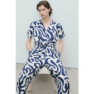 Pantaloni palazzo cu model imagine