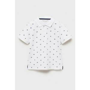Tricou polo de bumbac cu model imagine