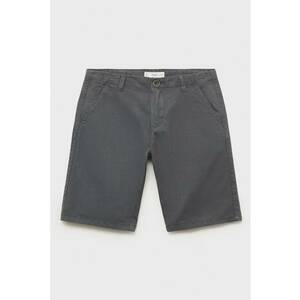 Bermude slim-fit din bumbac imagine