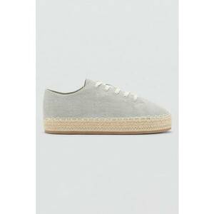 Espadrile cu sireturi Canvas imagine