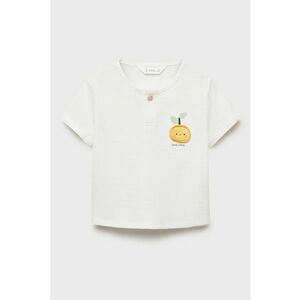 Tricou din bumbac cu broderie imagine