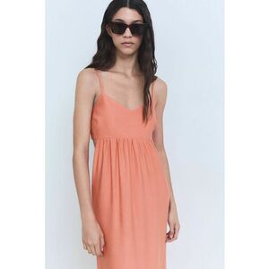 Rochie midi cu slituri laterale imagine