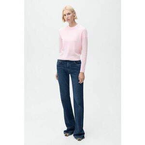 Pulover slim fit din amestec de in imagine