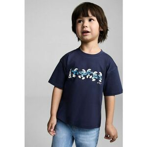 Tricou din bumbac cu imprimeu cu desene animate imagine