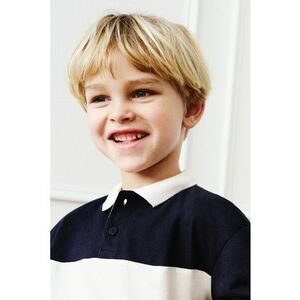 Tricou polo cu dungi imagine